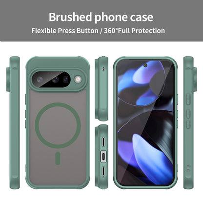 Coque MagSafe pour Google Pixel 10, Techsuit, HaloFrost II, Vert