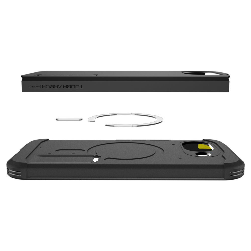 Coque MagSafe pour Google Pixel 10a, Spigen, Tough Armor, Noire ACS11280