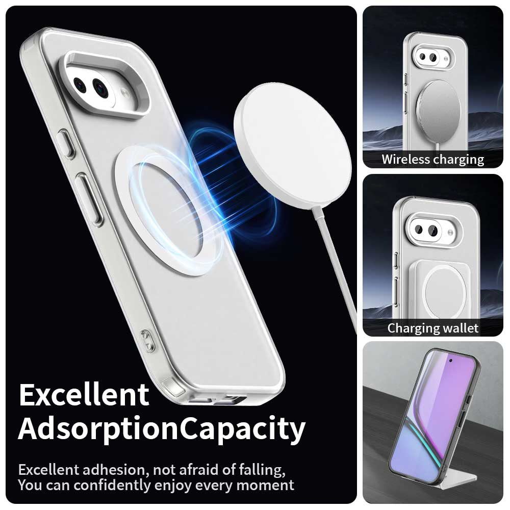 MagSafe-Hülle für Google Pixel 10a, Techsuit, CandyCase, Weiß