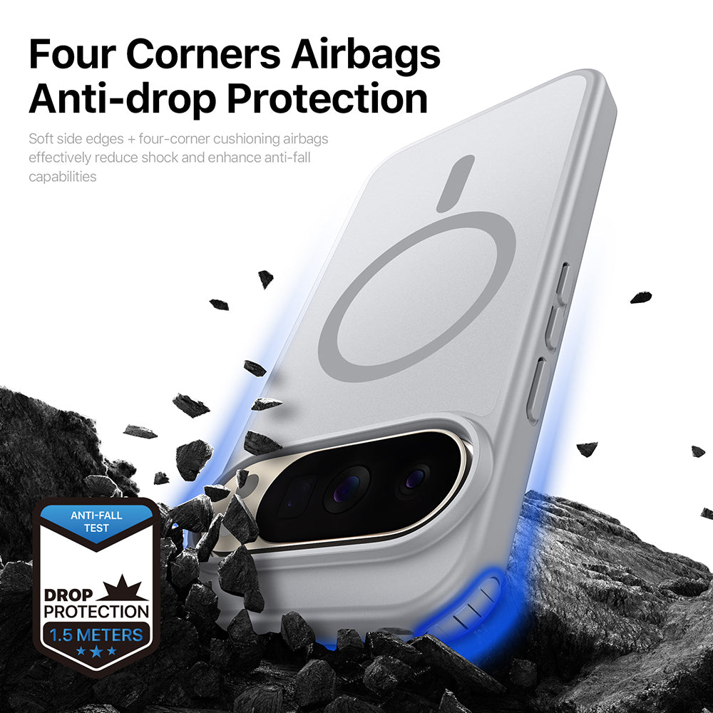 Coque MagSafe pour Google Pixel 11 Pro / 11 / 10 Pro / 10 / 9, DUX DUCIS, Yind, Noire