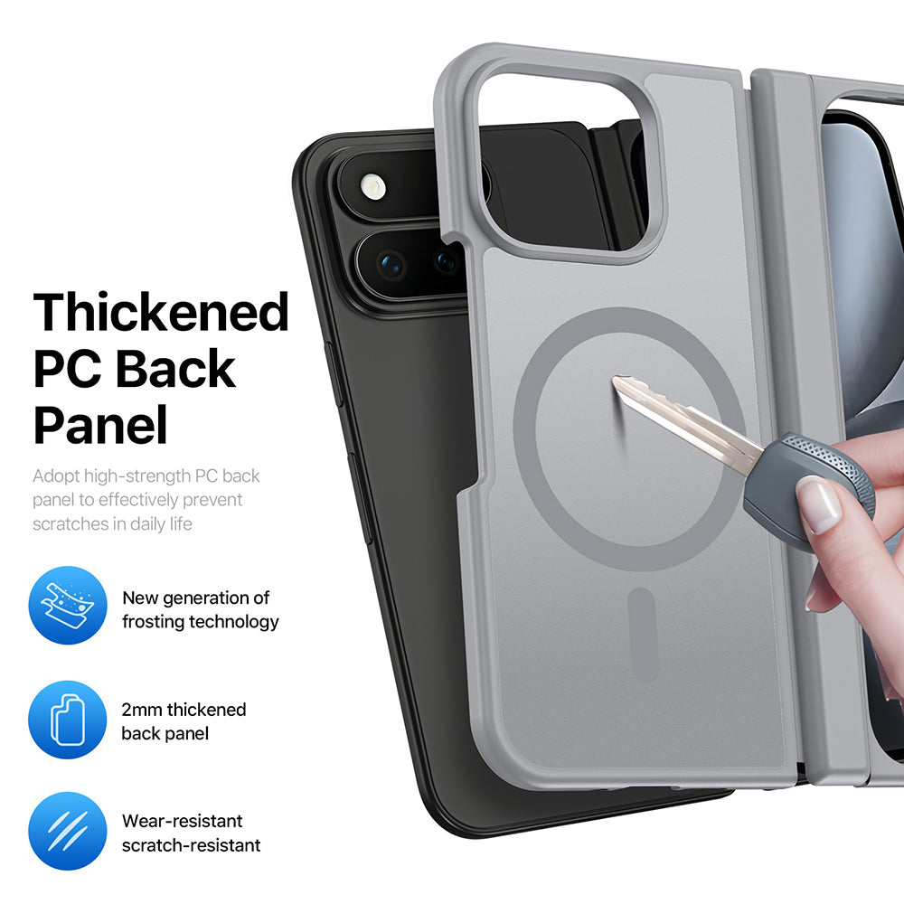 Coque MagSafe pour Google Pixel 11 Pro Fold, DUX DUCIS, Yind, noire