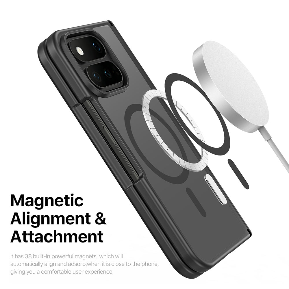 MagSafe-Hülle für Google Pixel 11 Pro Fold, DUX DUCIS, Yind, Hellrosa