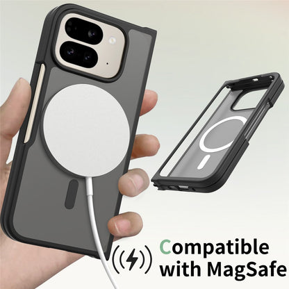 MagSafe Case for Google Pixel 11 Pro Fold, Techsuit, PureFrost, Satin Black