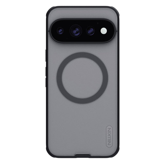 MagSafe-hoesje voor Google Pixel 11 Pro, Nillkin, Super Shield Pro, zwart transparant satijnmat