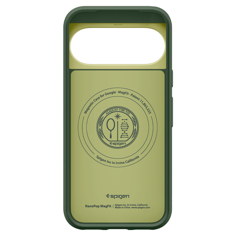 MagSafe-hoes voor Google Pixel 11 Pro, Spigen, Caseology Nano Pop, Groen ACS11436