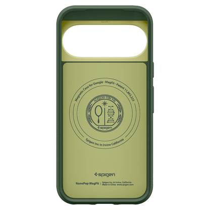 MagSafe-hoes voor Google Pixel 11 Pro, Spigen, Caseology Nano Pop, Groen ACS11436