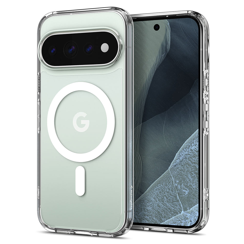 MagSafe-Hülle für Google Pixel 11 Pro, Spigen, Ultra Hybrid, Transparent Weiß ACS11431