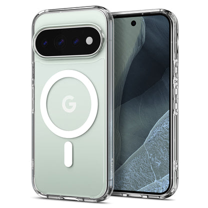 MagSafe-Hülle für Google Pixel 11 Pro, Spigen, Ultra Hybrid, Transparent Weiß ACS11431