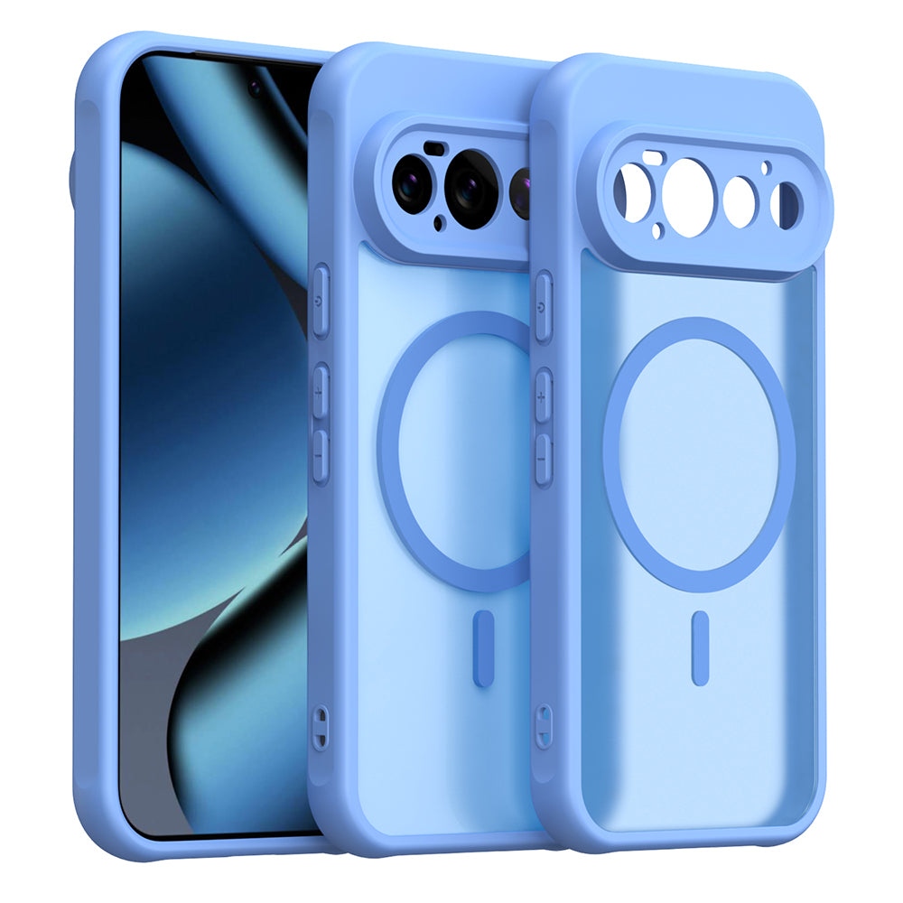 MagSafe-Hülle für Google Pixel 11 Pro, Techsuit, HaloFrost II, Blau