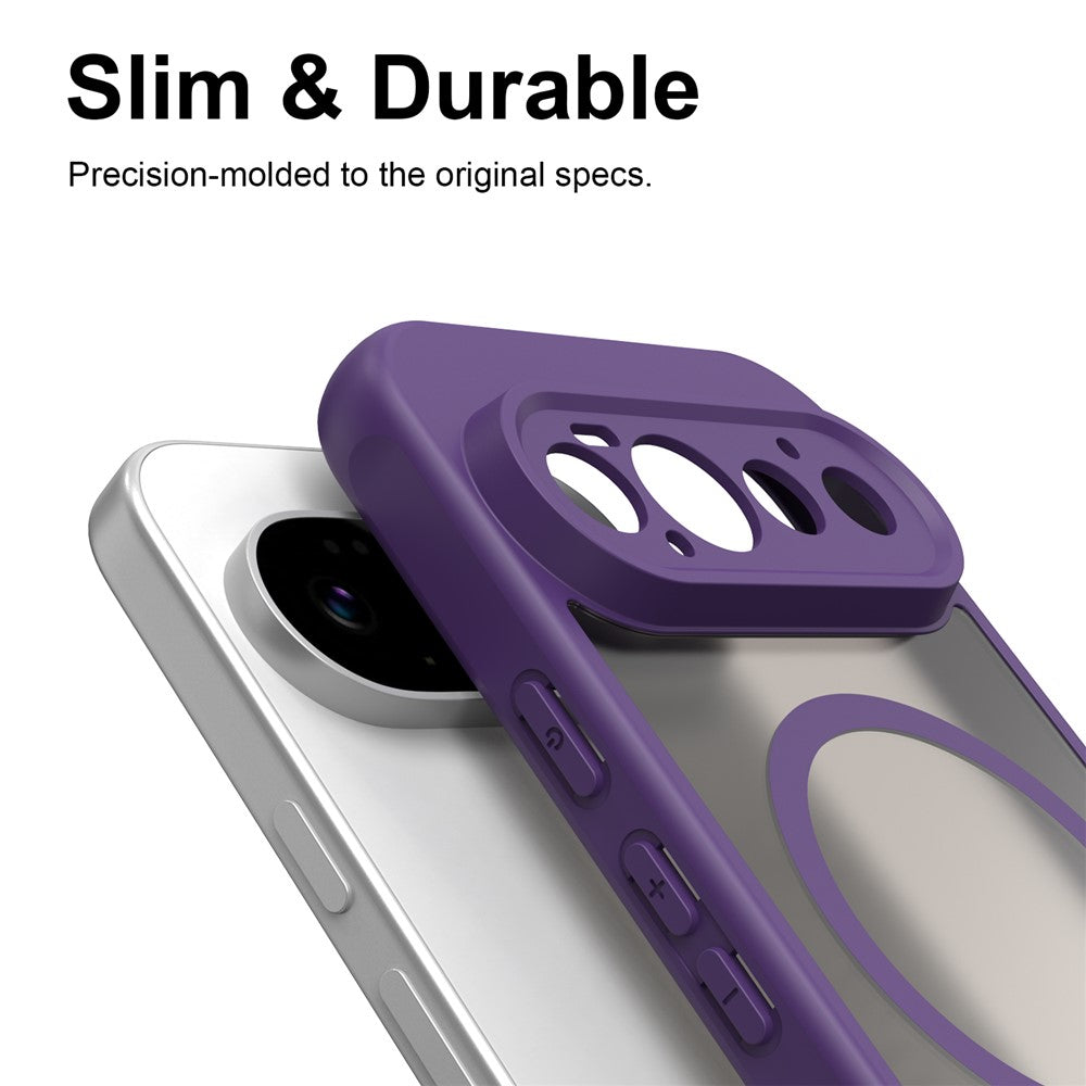 Coque MagSafe pour Google Pixel 11 Pro, Techsuit, HaloFrost II, Violet