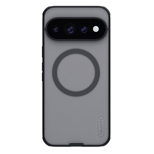 MagSafe-hoesje voor Google Pixel 11 Pro XL, Nillkin, Super Shield Pro, zwart transparant satijnmat