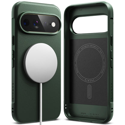 Coque MagSafe pour Google Pixel 11 Pro XL, Ringke, Onyx, Vert Foncé