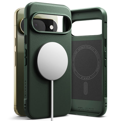 Coque MagSafe pour Google Pixel 11 Pro XL, Ringke, Onyx, Vert Foncé
