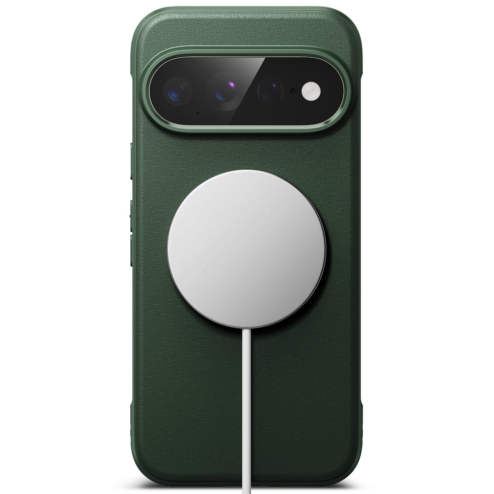 Coque MagSafe pour Google Pixel 11 Pro XL, Ringke, Onyx, Vert Foncé