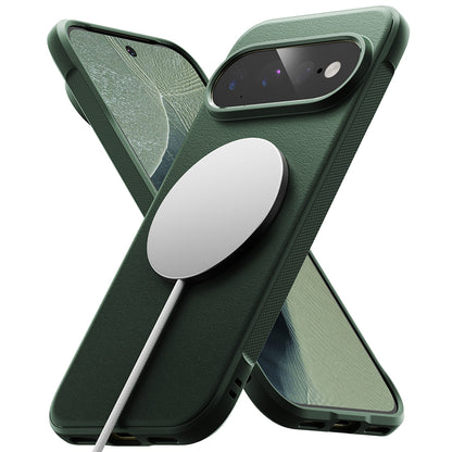Coque MagSafe pour Google Pixel 11 Pro XL, Ringke, Onyx, Vert Foncé