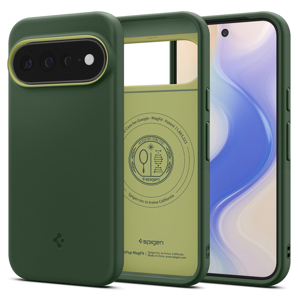 MagSafe-Hülle für Google Pixel 11 Pro XL, Spigen, Caseology Nano Pop, Grün ACS11456