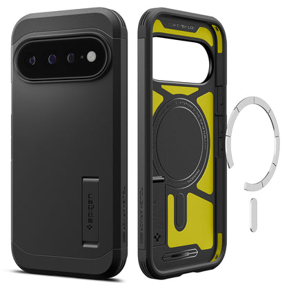 MagSafe Case for Google Pixel 11 Pro XL, Spigen, Tough Armor, Black ACS11453