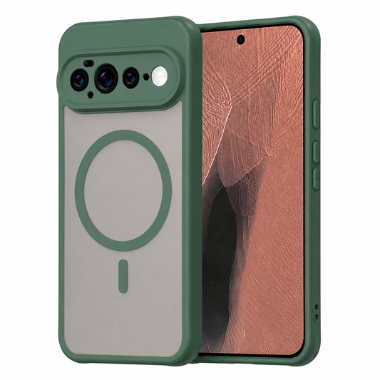 MagSafe-hoes voor Google Pixel 11 Pro XL, Techsuit, HaloFrost II, Groen