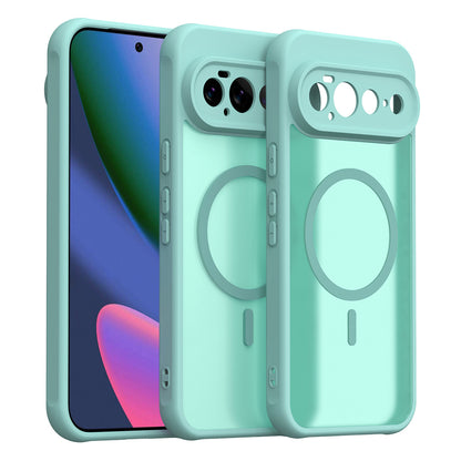 MagSafe-hoes voor Google Pixel 11 Pro XL, Techsuit, HaloFrost II, Lichtgroen