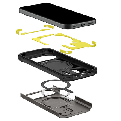 MagSafe-hoesje voor Google Pixel 11, Spigen, Tough Armor, Grijs ACS11855