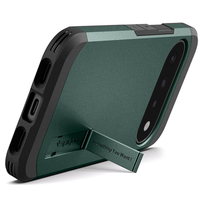 MagSafe-hoes voor Google Pixel 11, Spigen, Tough Armor, Groen ACS11854