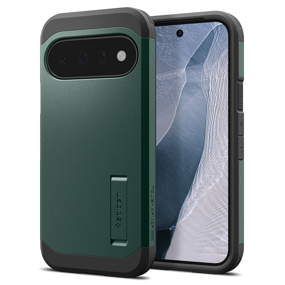 MagSafe-hoes voor Google Pixel 11, Spigen, Tough Armor, Groen ACS11854