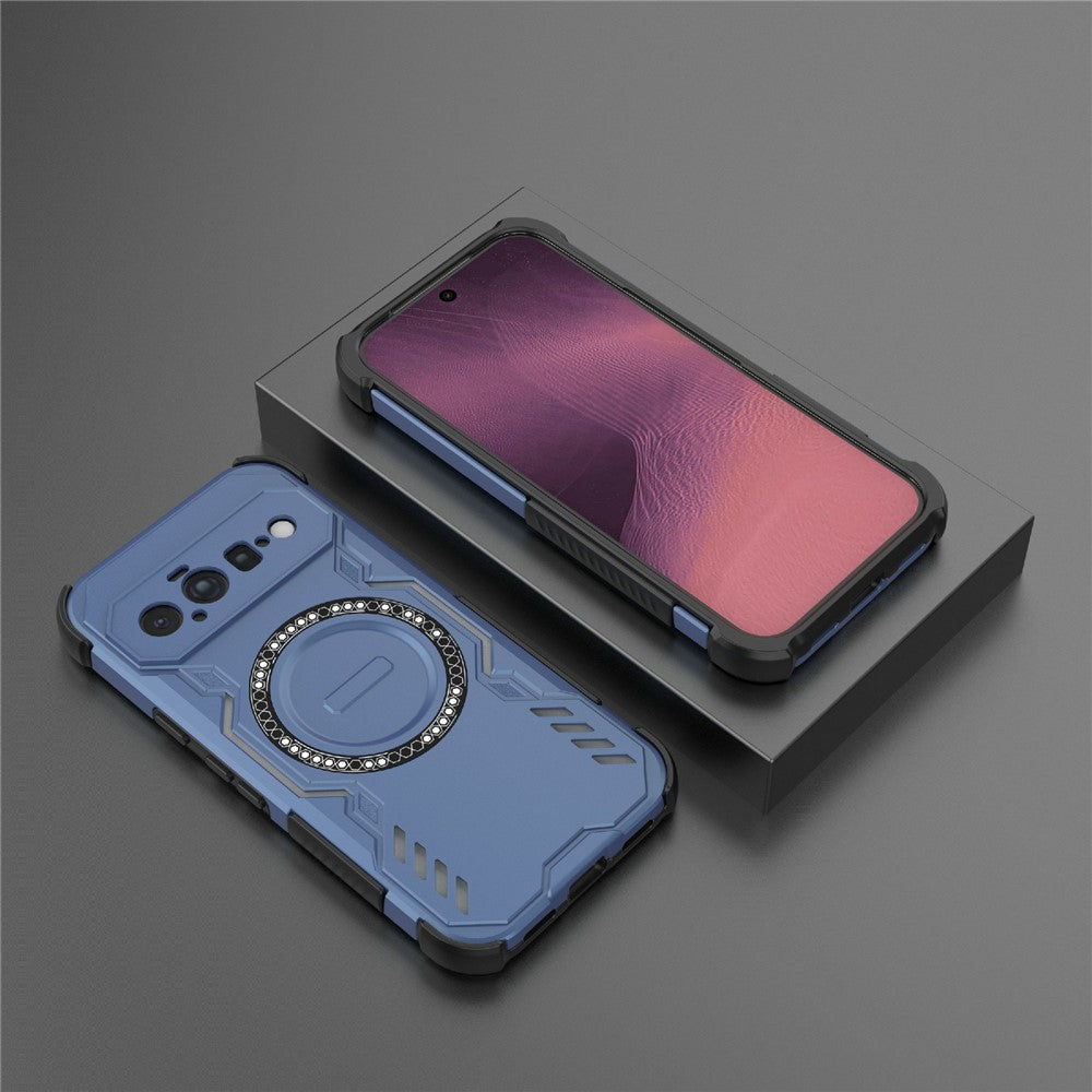MagSafe-Hülle für Google Pixel 11, Techsuit, ArmorMag, Blau
