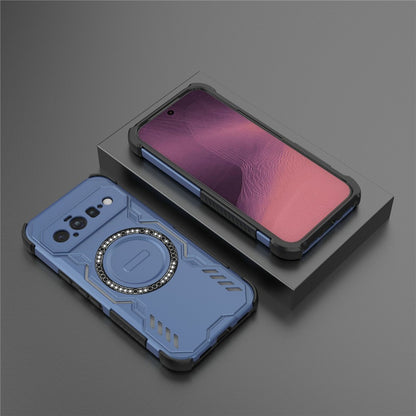 MagSafe-Hülle für Google Pixel 11, Techsuit, ArmorMag, Blau