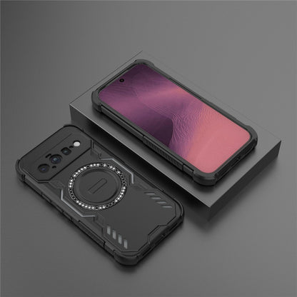 MagSafe-Hülle für Google Pixel 11, Techsuit, ArmorMag, Schwarz