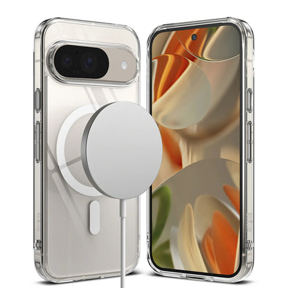 Coque MagSafe pour Google Pixel 9 / 9 Pro, Ringke, Fusion, Transparente