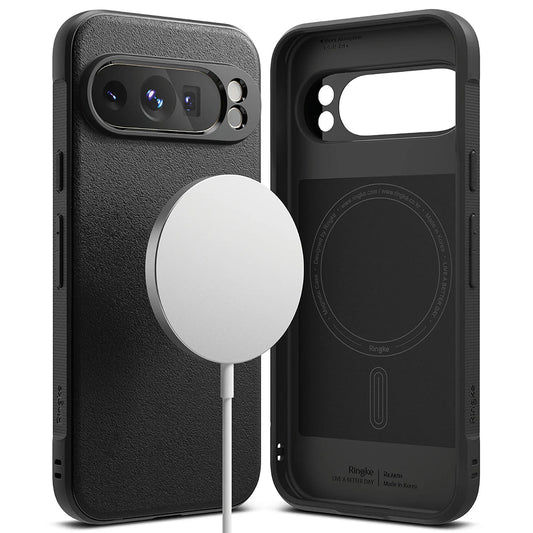 Coque MagSafe pour Google Pixel 9 Pro, Ringke, Onyx, Noire