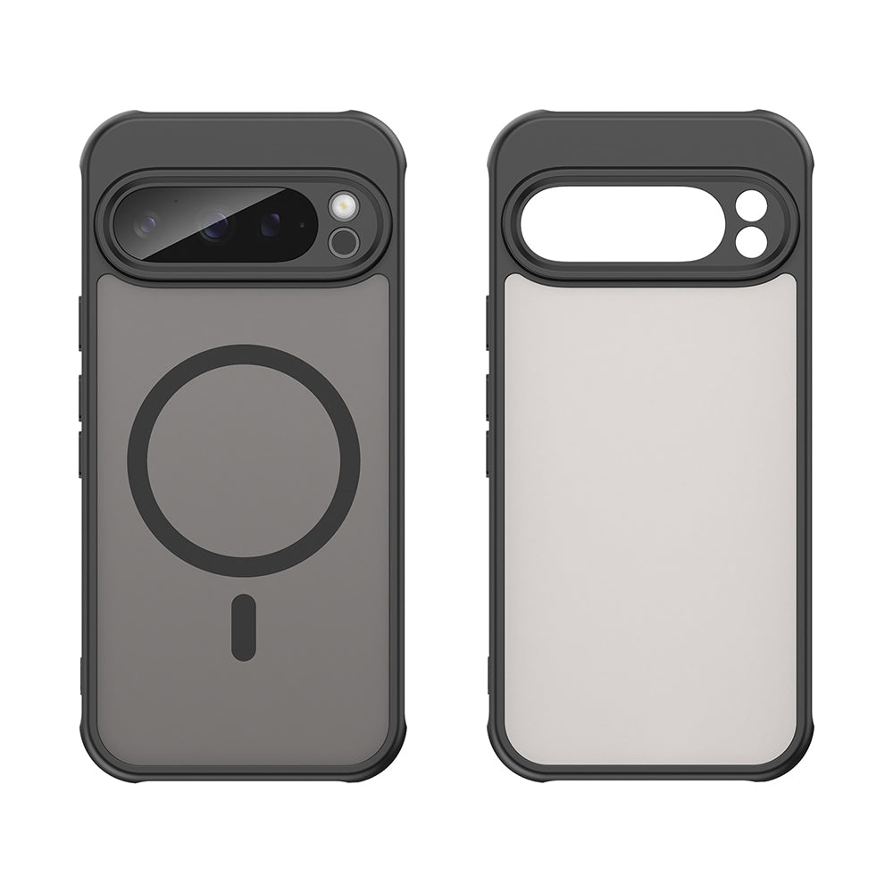 Coque MagSafe pour Google Pixel 9 Pro, Techsuit, HaloFrost II, Noire