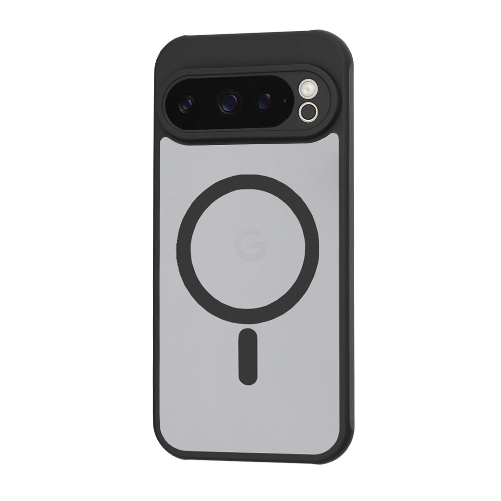 MagSafe hoes voor Google Pixel 9 Pro, Techsuit, HaloFrost, Zwart