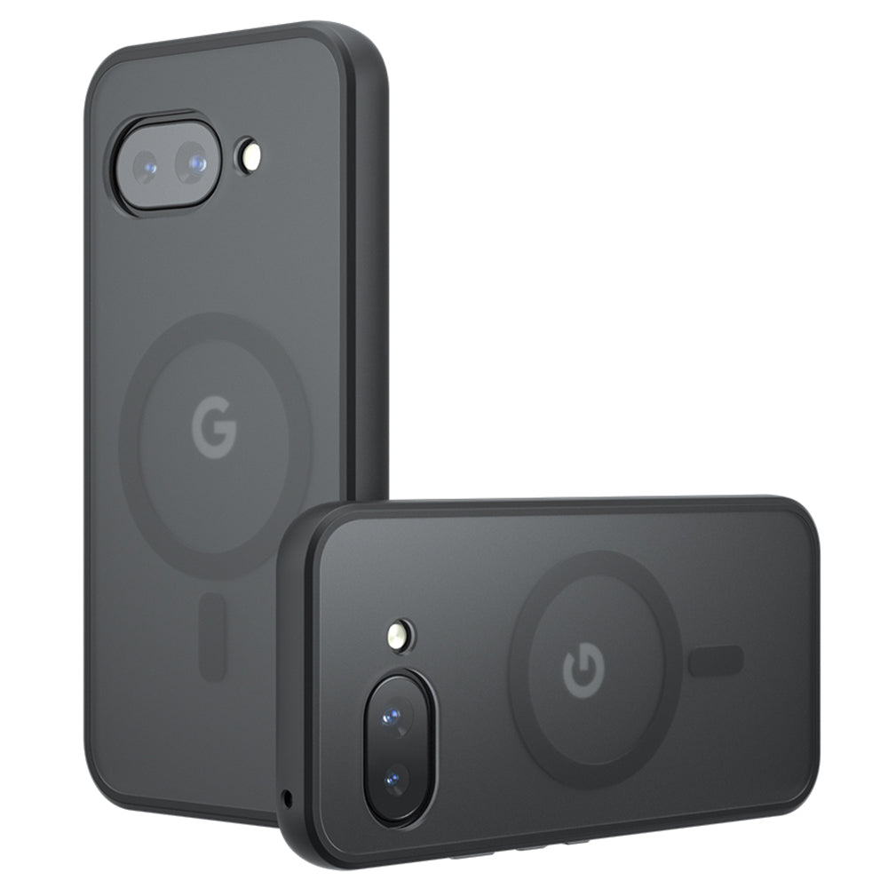Coque MagSafe pour Google Pixel 9a, Techsuit, PureFrost, Noire