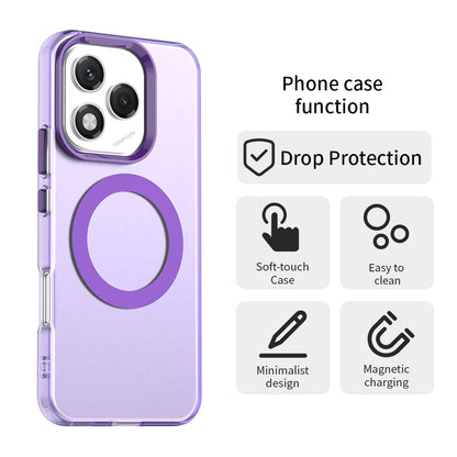 Coque MagSafe pour Honor 400 Lite, Techsuit, CandyCase, Violet