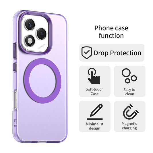 MagSafe-hoesje voor Honor 400 Lite, Techsuit, CandyCase, Paars
