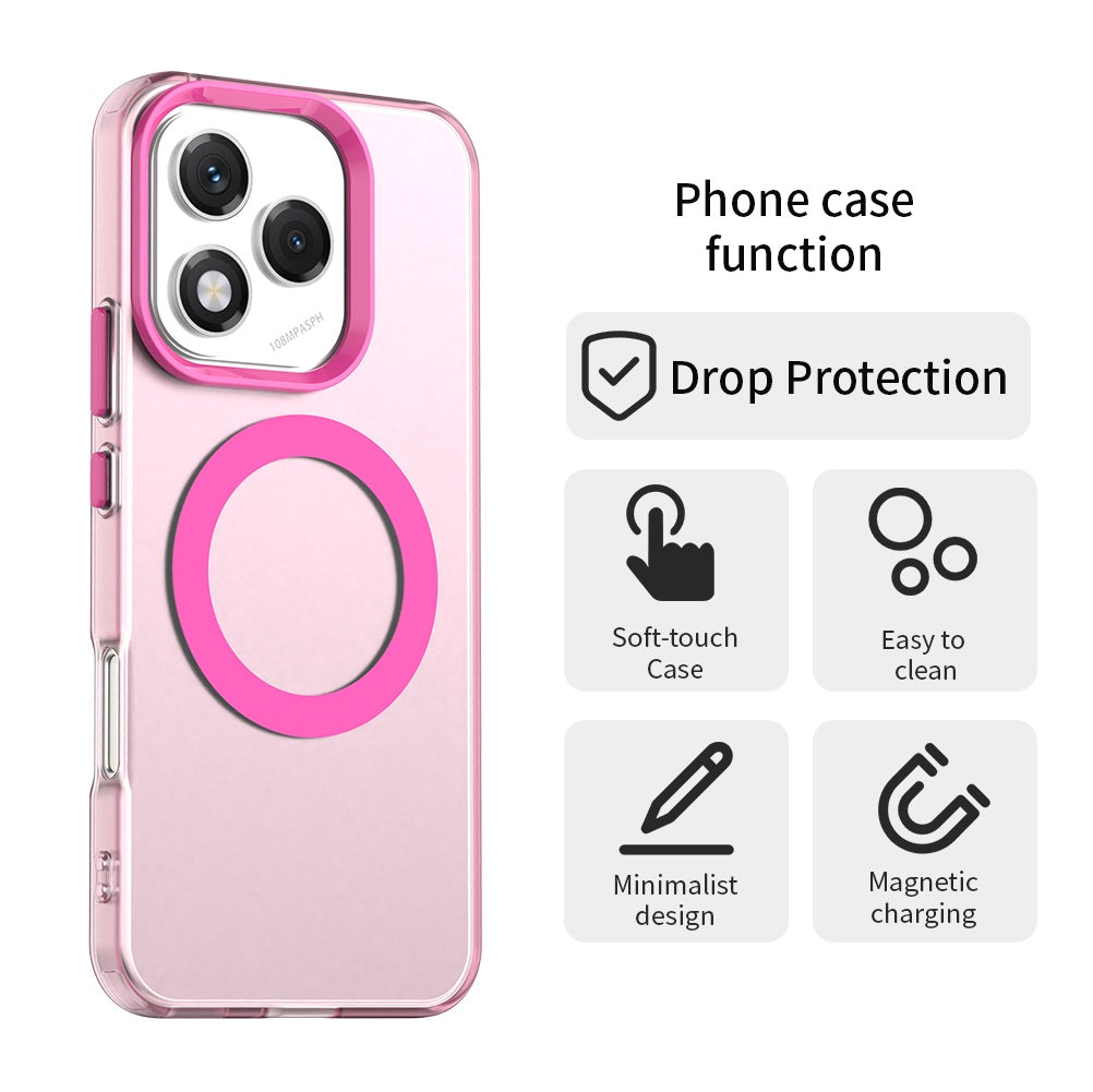 MagSafe-hoesje voor Honor 400 Lite, Techsuit, CandyCase, Roze