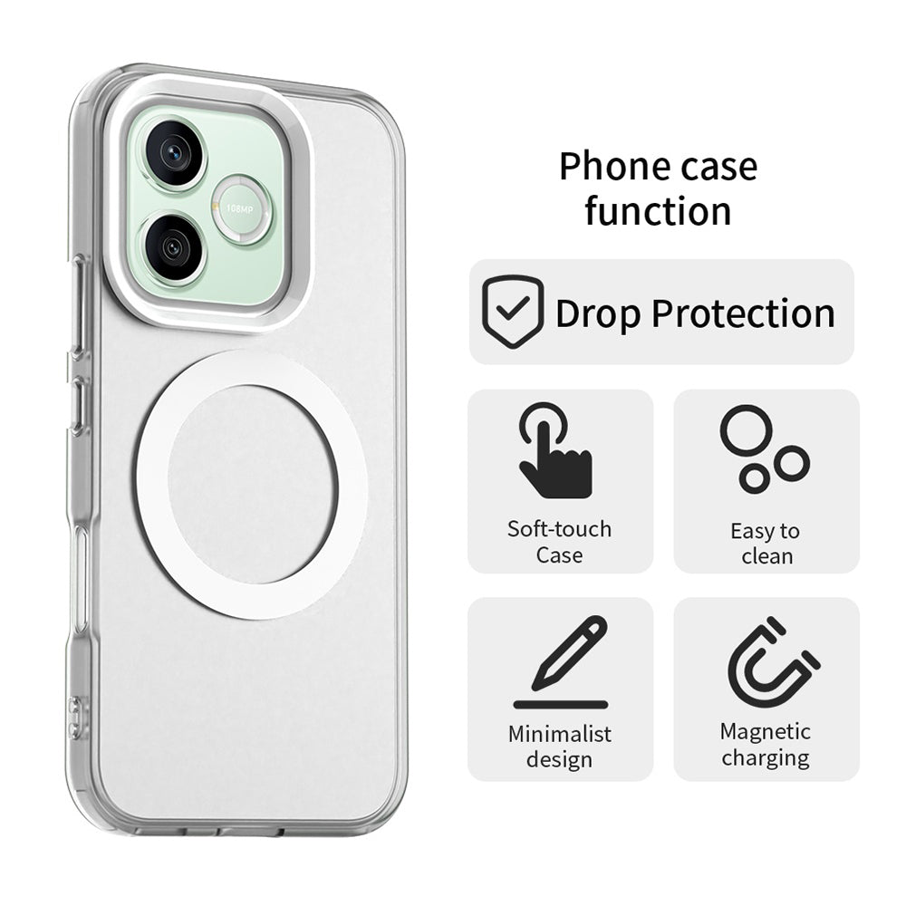 MagSafe-hoes voor Honor 600 Lite, Techsuit, CandyCase, Wit
