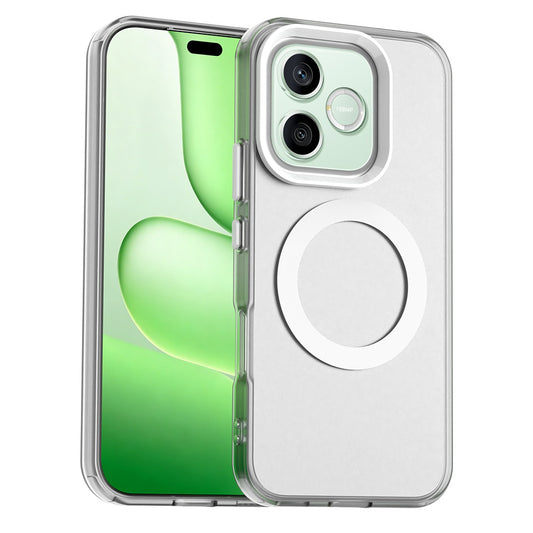 Coque MagSafe pour Honor 600 Lite, Techsuit, CandyCase, Blanche