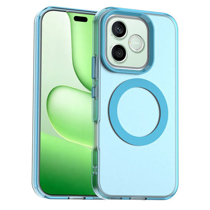 Coque MagSafe pour Honor 600 Lite, Techsuit, CandyCase, Bleue