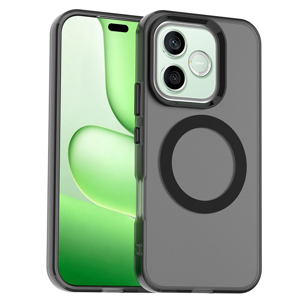 Coque MagSafe pour Honor 600 Lite, Techsuit, CandyCase, Noire