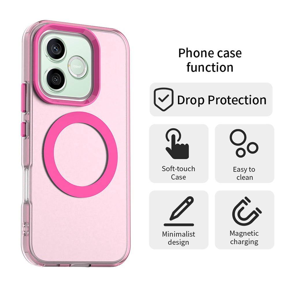 MagSafe Case for Honor 600 Lite, Techsuit, CandyCase, Pink
