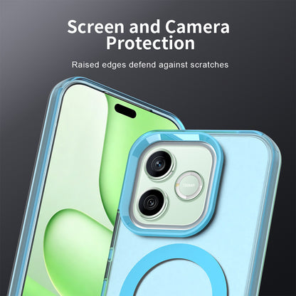 MagSafe Case for Honor 600 Pro / 600, Techsuit, CandyCase, Blue