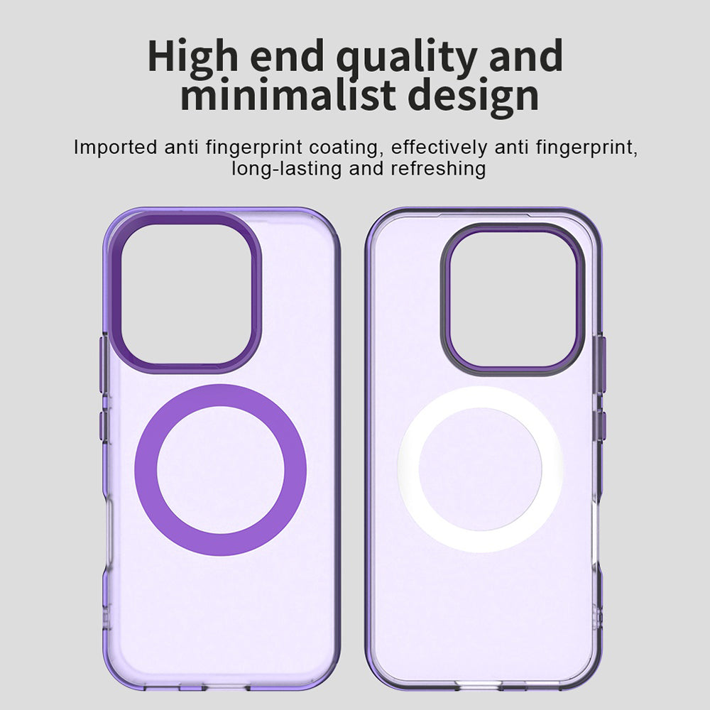Coque MagSafe pour Honor 600 Pro / 600, Techsuit, CandyCase, Violet