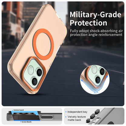 MagSafe Case for Honor 600 Pro / 600, Techsuit, CandyCase, Orange