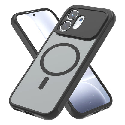 MagSafe-Hülle für Honor 600, Techsuit, HaloFrost II, Schwarz