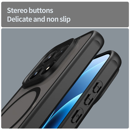 MagSafe-Hülle für Honor 600, Techsuit, HaloFrost II, Schwarz