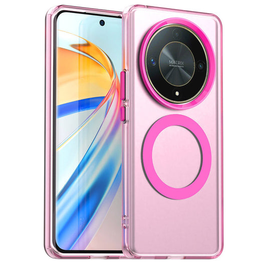 Coque MagSafe pour Honor Magic6 Lite, Techsuit, CandyCase, Rose
