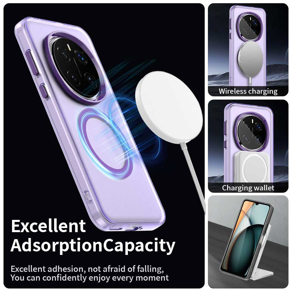 Coque MagSafe pour Honor Magic7 Pro, Techsuit, CandyCase, Violet