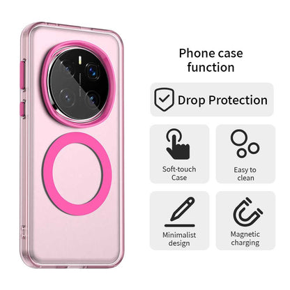 MagSafe-Hülle für Honor Magic7 Pro, Techsuit, CandyCase, Rosa